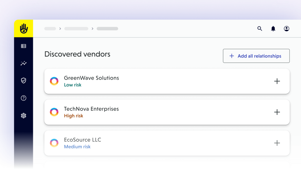 automated vendor inventory