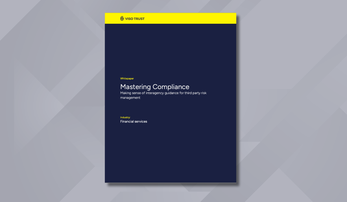 Mastering Compliance: Making Sense of Interagency Guidance for Third Party Risk Management